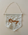 Custom Canvas Name Pendant Banner