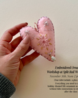 Sip & Stitch at Split Rail Winery: Embroidered Ornament Workshop