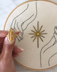 A Star Is Born - Embroidery Hoop Pattern