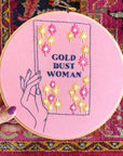 Gold Dust Woman Book - Embroidery Hoop Pattern