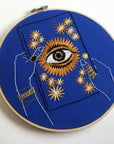 Evil Eye Constellation Book - Embroidery Hoop Pattern