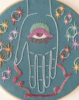 What Lies Beneath - Embroidery Hoop Pattern
