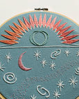 The Sun and The Stars - Embroidery Hoop Pattern