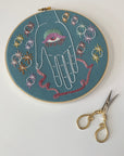 What Lies Beneath - Embroidery Hoop Pattern