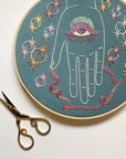 What Lies Beneath - Embroidery Hoop Pattern