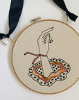 Morning Dew - Embroidery Hoop Pattern