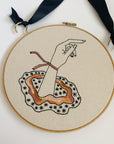 Morning Dew - Embroidery Hoop Pattern