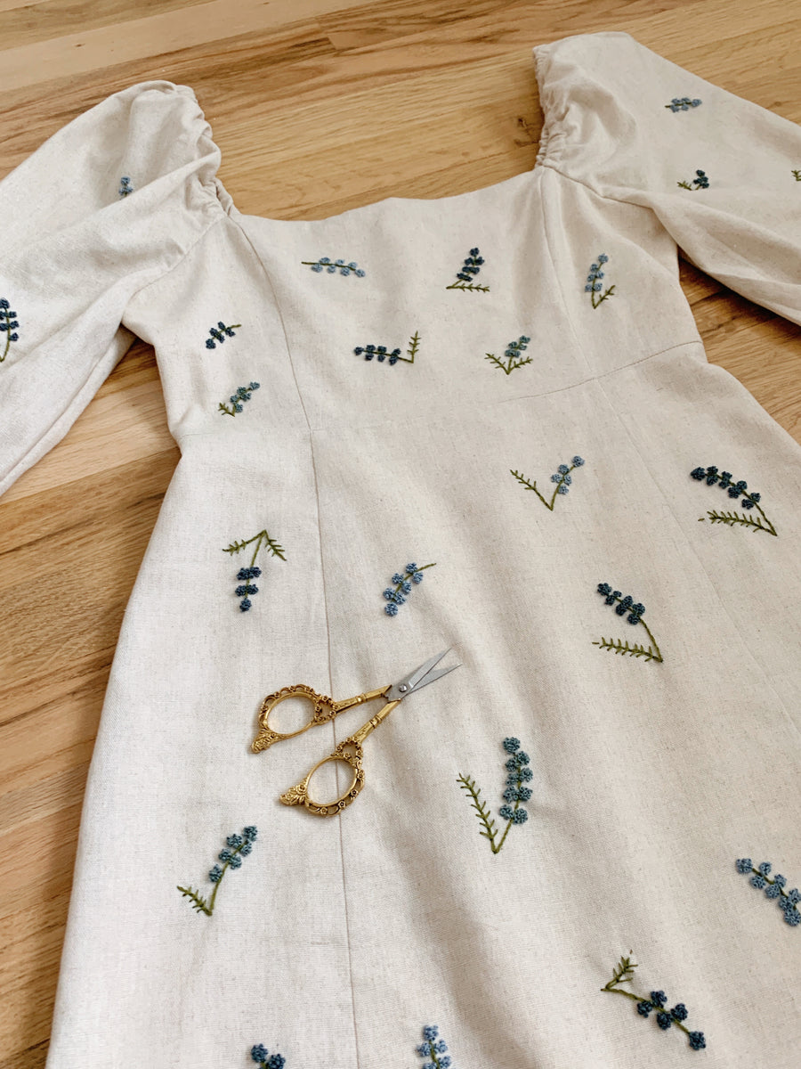 Bloom Dress - Embroidered Clothing Pattern