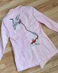 Crane & Koi - Embroidered Clothing Pattern