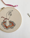 Morning Dew - Embroidery Hoop Pattern