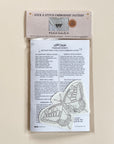 British Butterfly - Stick & Stitch Embroidery Pattern