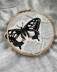 British Butterfly - Embroidered Clothing Pattern