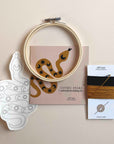 Embroidered Clothing Kit: Cosmic Snake