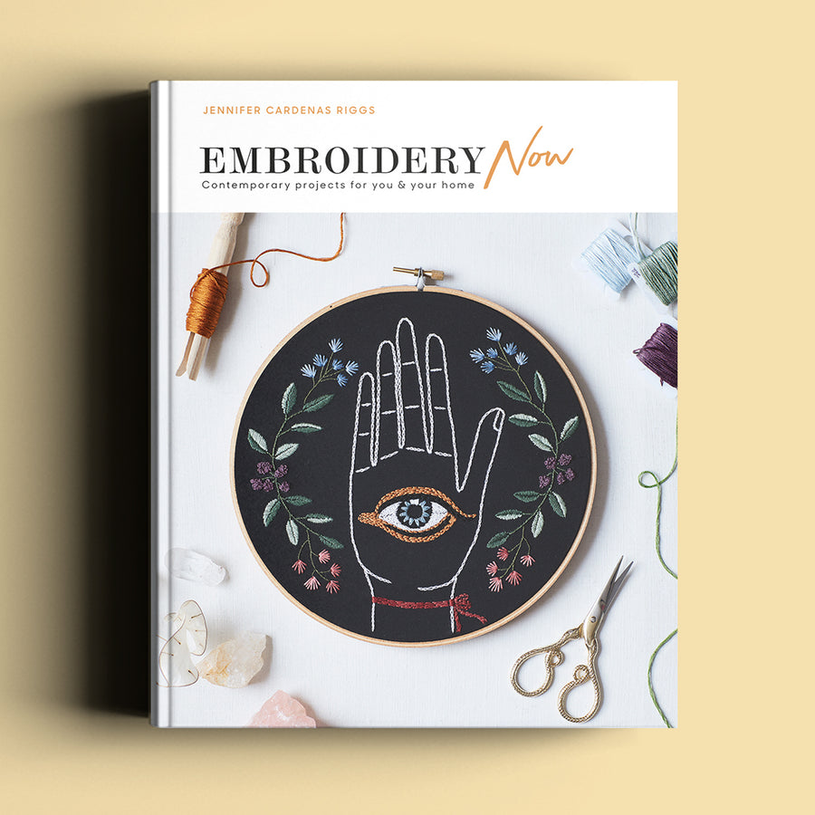 Signed Copy of "Embroidery Now" by Jennifer Cardenas Riggs