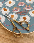 Ornate Floral Embroidery Scissors