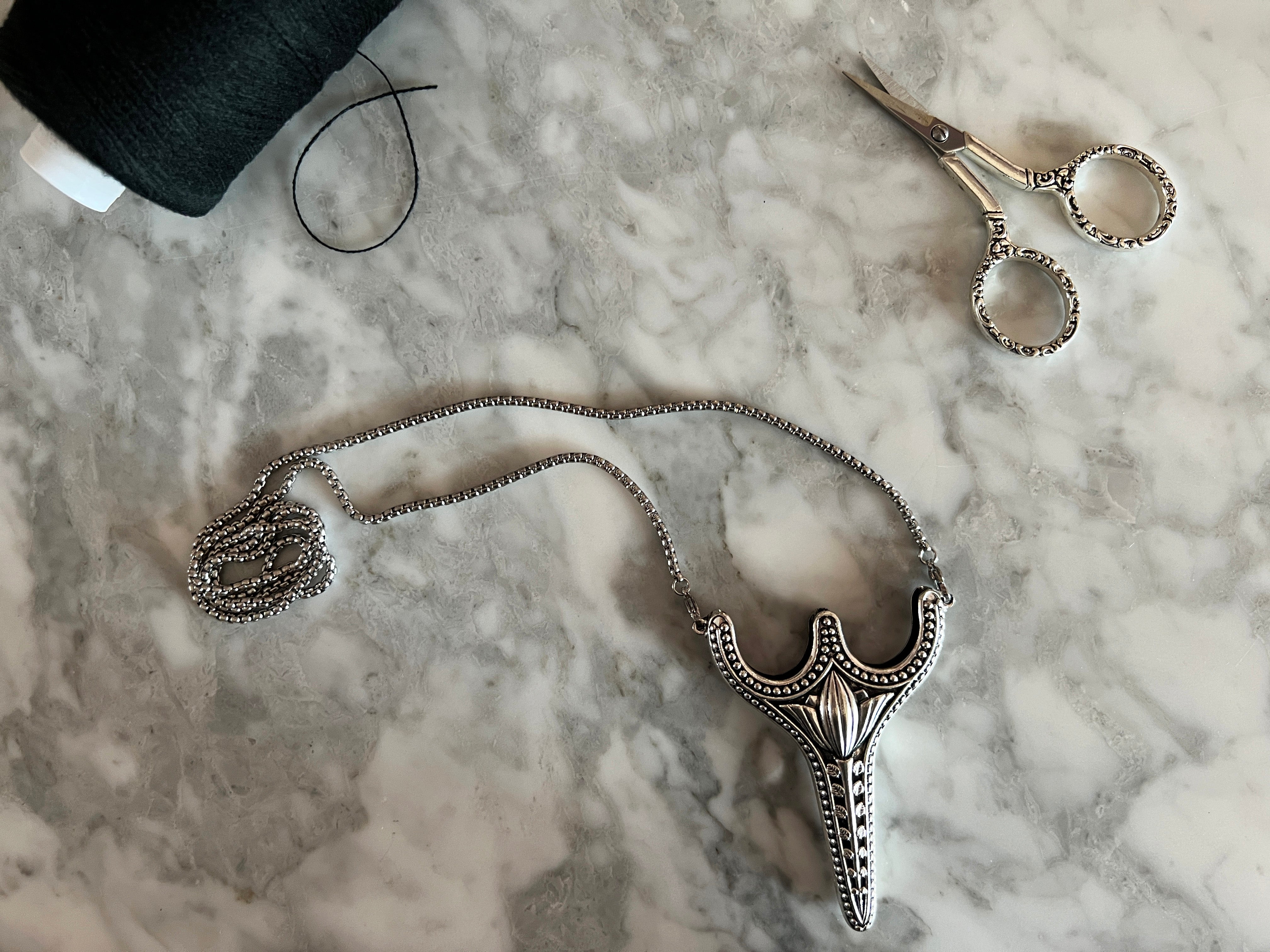 Scissors Necklace SMALL Scrapbooking Scissors Jewelry 