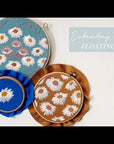 Flower Power - Embroidery Hoop Pattern