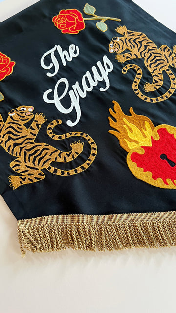 Custom Tiger Wedding Banner