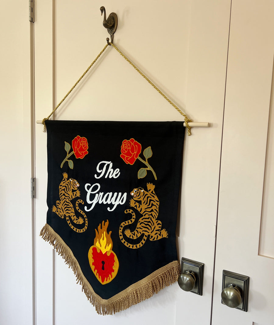 Custom Tiger Wedding Banner