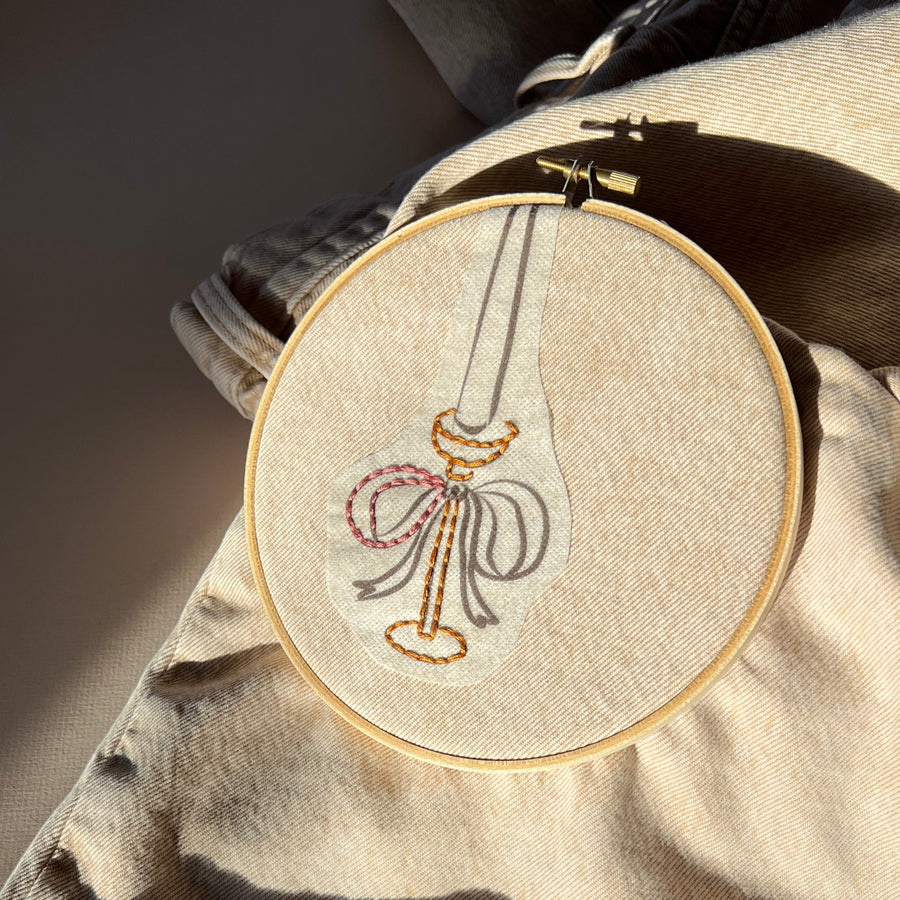 Charcuterie-Themed Embroidery Workshop at The Lost & Found