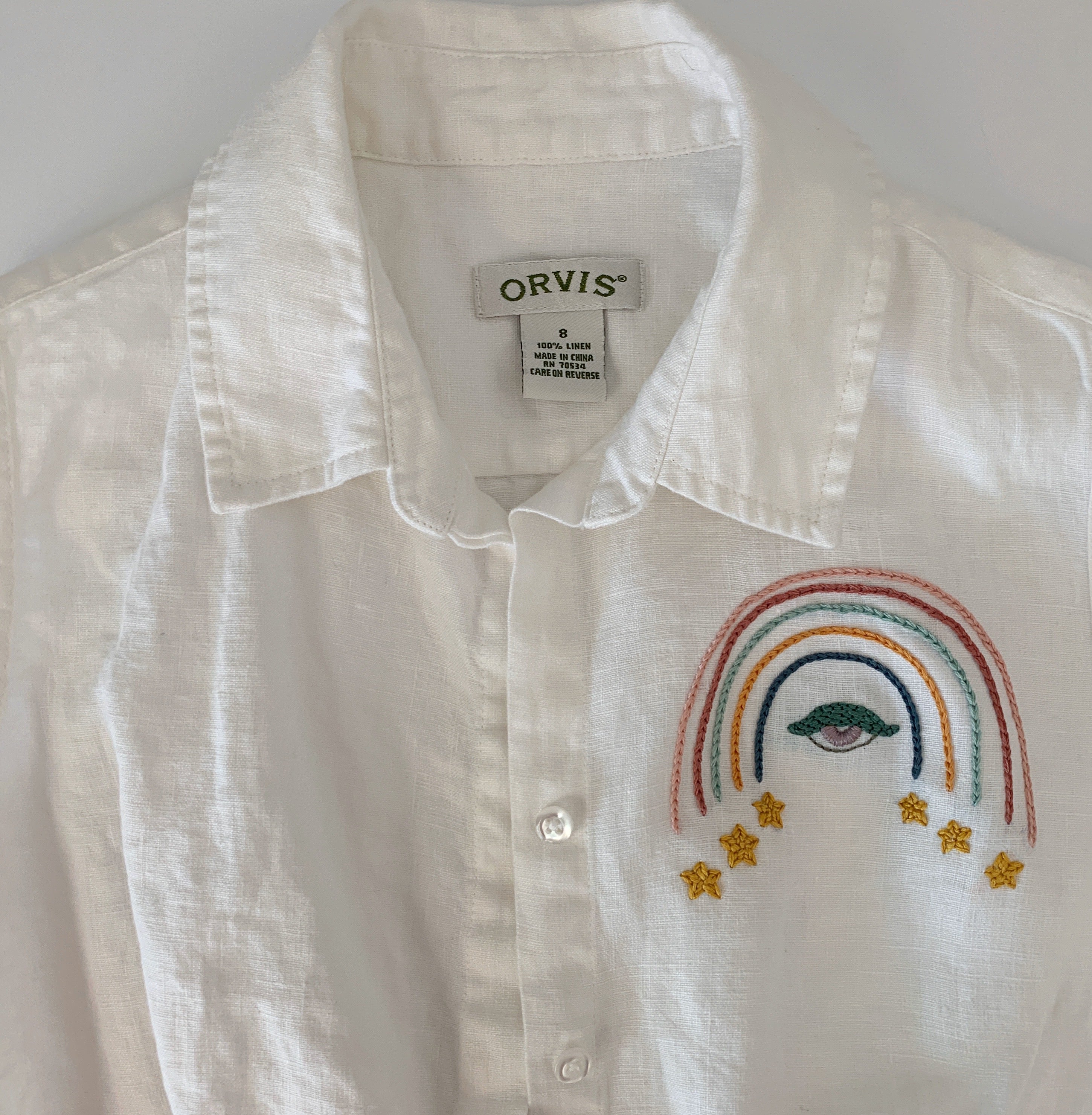 She's a Rainbow - Embroidered Clothing Pattern – Thread Honey