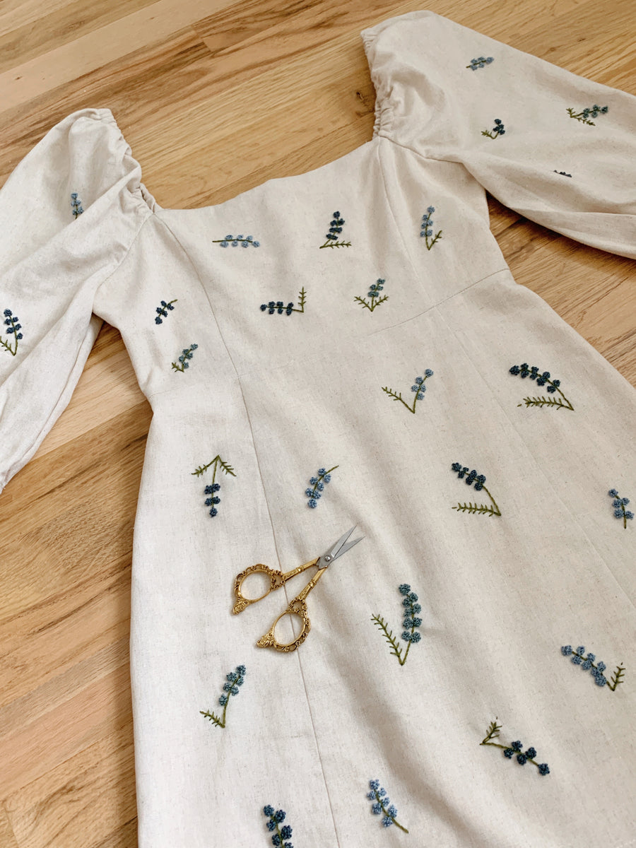 Bloom Dress - Embroidered Clothing Pattern