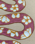 Syringa Snake - Embroidered Clothing Pattern