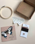 Embroidered Clothing Kit: British Butterfly