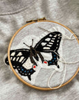 Embroidered Clothing Kit: British Butterfly