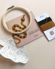 Embroidered Clothing Kit: Cosmic Snake