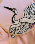 Crane & Koi - Embroidered Clothing Pattern