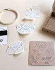 Embroidered Clothing Kit: Folk Tattoo Collection