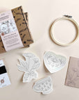 Embroidered Clothing Kit: Folk Tattoo Collection