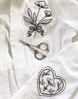 Embroidered Clothing Kit: Folk Tattoo Collection