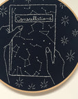Constellations Book - Embroidery Hoop Pattern